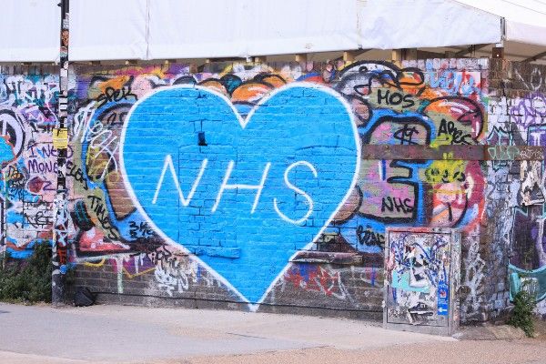 NHS Grafitti